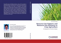 Resource Use Patterns and Resource Use Efficiency in Crop Agriculture