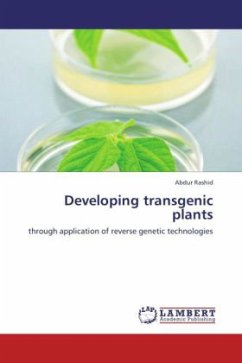 Developing transgenic plants - Rashid, Abdur