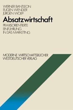 Absatzwirtschaft - Bantleon, Werner