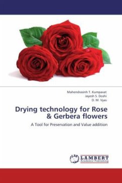 Drying technology for Rose & Gerbera flowers