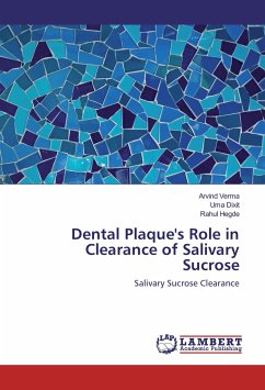 Dental Plaque's Role in Clearance of Salivary Sucrose