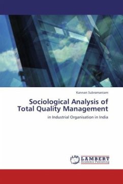 Sociological Analysis of Total Quality Management - Subramaniam, Kannan