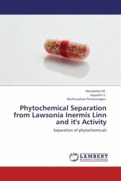 Phytochemical Separation from Lawsonia Inermis Linn and it's Activity - M., Hemalatha;S., Gayathri;Pandurangan, Muthuraman