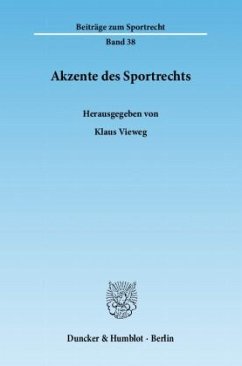 Akzente des Sportrechts