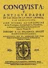 Conquista y antigüedades de las Islas de la Gran Canaria y su descripción