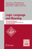 Logic, Language and Meaning