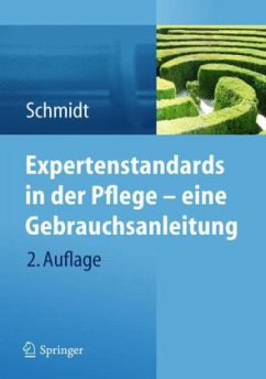 Expertenstandards in der Pflege - eine Gebrauchsanleitung - Schmidt, Simone