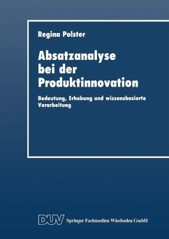 Absatzanalyse bei der Produktinnovation - Polster, Regina