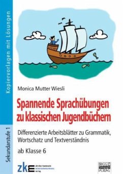 Cover Spannende Sprachübungen zu klassischen Jugendbüchern