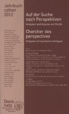 Cover Jahrbuch Denknetz 2012: Auf der Suche nach Perspektiven