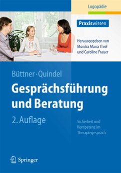 Gesprächsführung und Beratung - Büttner, Claudia;Quindel, Ralf