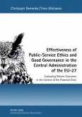 Effectiveness of Public-Service Ethics and Good Governance in the Central Administration of the EU-27