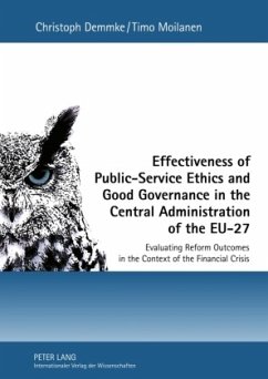 Effectiveness of Public-Service Ethics and Good Governance in the Central Administration of the EU-27 - Demmke, Christoph;Moilanen, Timo