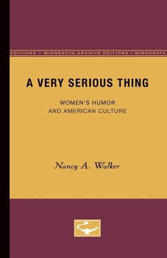 A Very Serious Thing - Walker, Nancy A.