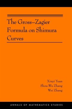 The Gross-Zagier Formula on Shimura Curves - Yuan, Xinyi; Zhang, Shou-Wu; Zhang, Wei