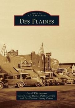 Des Plaines - David Whittingham with the Des Plaines P; Des Plaines History Center