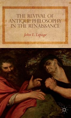 Cover The Revival of Antique Philosophy in the Renaissance