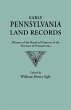 Early Pennsylvania Land Records.... - Bild 1