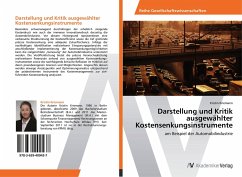Darstellung und Kritik ausgewählter Kostensenkungsinstrumente - Kriemann, Kristin