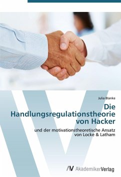 Cover Die Handlungsregulationstheorie von Hacker