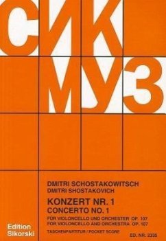 Schostakowitsch: Konzert Nr. 1/Concerto No. 1 Schostakowitsch: Konzert Nr. 1/Concerto No. 1