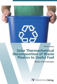 Solar Thermochemical Decomposition of Waste Plastics to Useful Fuel