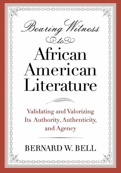Bearing Witness to African American Literature