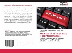 Calibración de Ítems para Test Informatizados - Presedo, Conchi;Armendariz, Anaje;López- Cuadrado, Javier