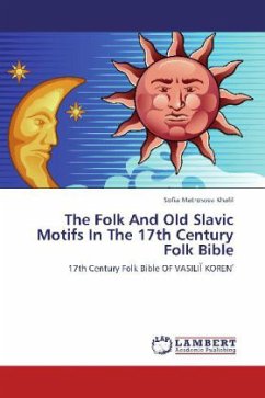 The Folk And Old Slavic Motifs In The 17th Century Folk Bible