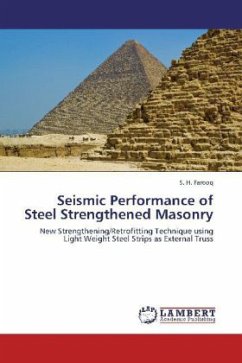 Cover Seismic Performance of Steel Strengthened Masonry