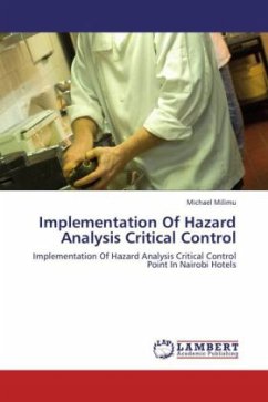 Implementation Of Hazard Analysis Critical Control