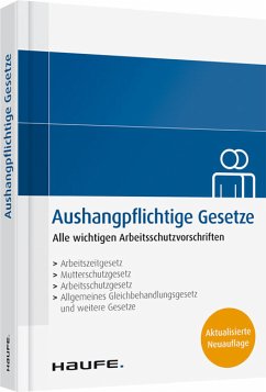 Cover Aushangpflichtige Gesetze ZUSTAND SEHR GUT