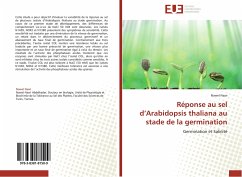 Réponse au sel d¿Arabidopsis thaliana au stade de la germination - Nasri, Nawel