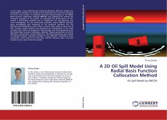 A 2D Oil Spill Model Using Radial Basis Function Collocation Method