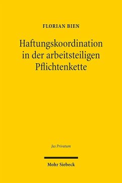 Haftungskoordination in der arbeitsteiligen Pflichtenkette - Bien, Florian