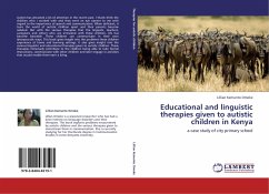 Educational and linguistic therapies given to autistic children in Kenya