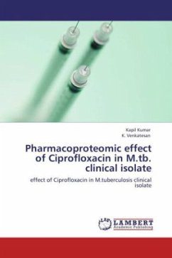 Pharmacoproteomic effect of Ciprofloxacin in M.tb. clinical isolate - Kumar, Kapil;Venkatesan, K.