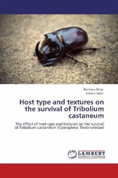 Host type and textures on the survival of Tribolium castaneum