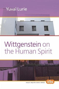 Cover Wittgenstein on the Human Spirit