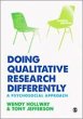 Doing Qualitative Research Differently - Bild 1