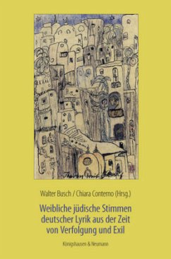 Cover Weibliche jüdische Stimmen deutscher Lyrik aus der Zeit von Verfolgung und Exil