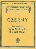 24 Studies for the Left Hand, Op. 718