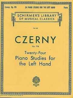 24 Studies for the Left Hand, Op. 718