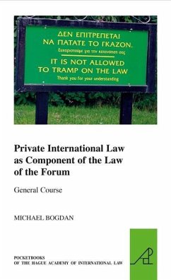 Private International Law as Component of the Law of the Forum - Bogdan, Michael