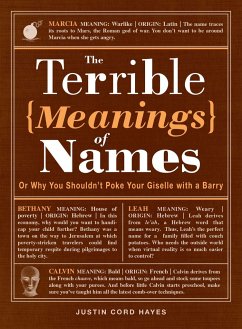The Terrible Meanings of Names - Hayes, Justin Cord
