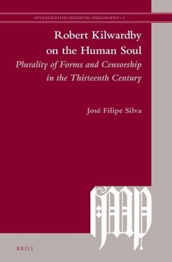 Robert Kilwardby on the Human Soul - Silva, José Filipe