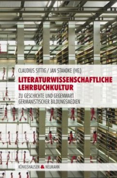 Cover Literaturwissenschaftliche Lehrbuchkultur