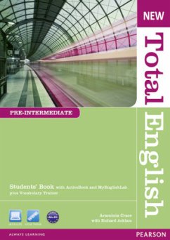 New Total English Pre-Intermediate Students' Book with Active Book and MyLab Pack, m. 1 Beilage, m. 1 Online-Zugang; . / New Total English, Pre-Intermediate - Crace, Araminta