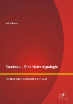 Facebook - Eine Nutzertypologie: Persönlichkeit und Motive der User - Haider, Julia
