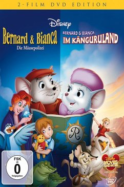 Cover Bernard & Bianca - Die Mäusepolizei, Bernard & Bianca im Känguruland - 2 Disc DVD